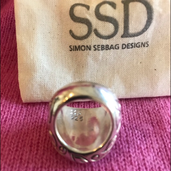 Simon Sebbag Designs Sterling Ring and Earring Set - Picture 7 of 16